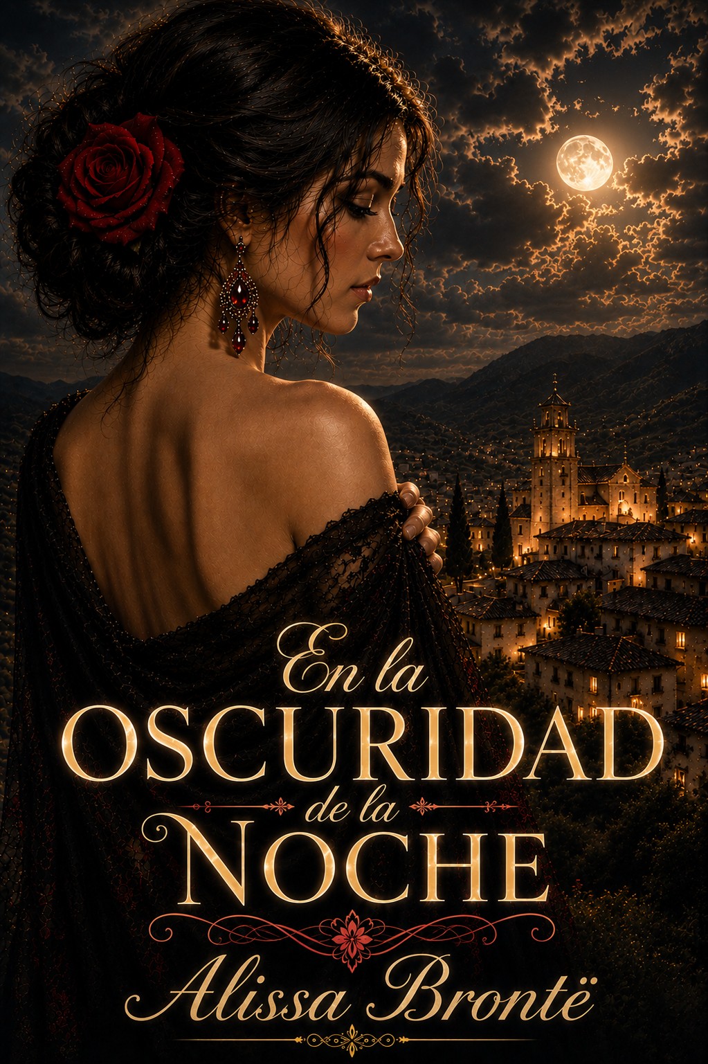 Portada de En la oscuridad de la noche, de Alissa Brontë